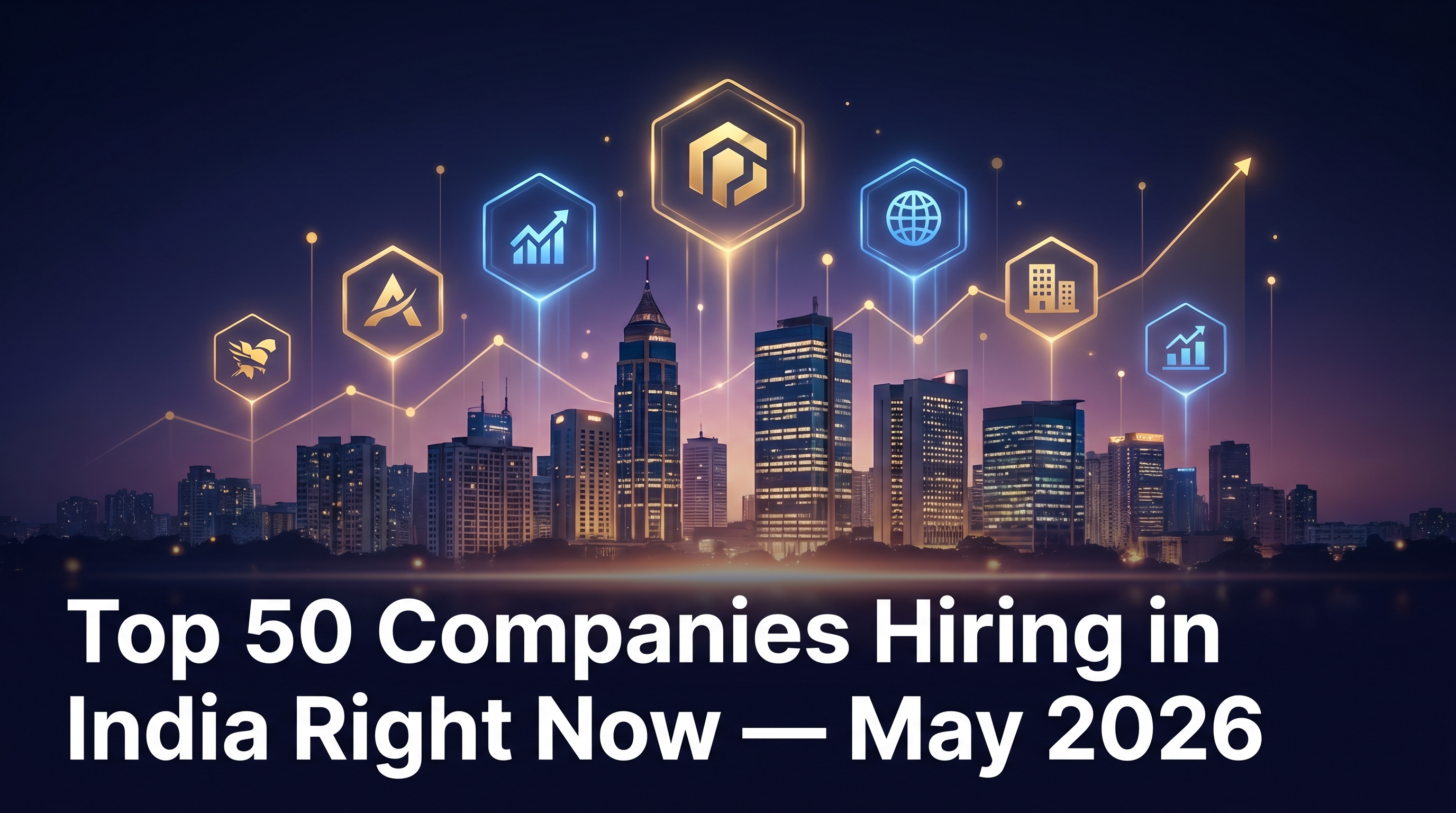 Top 50 Companies Hiring in India Right Now — May 2026